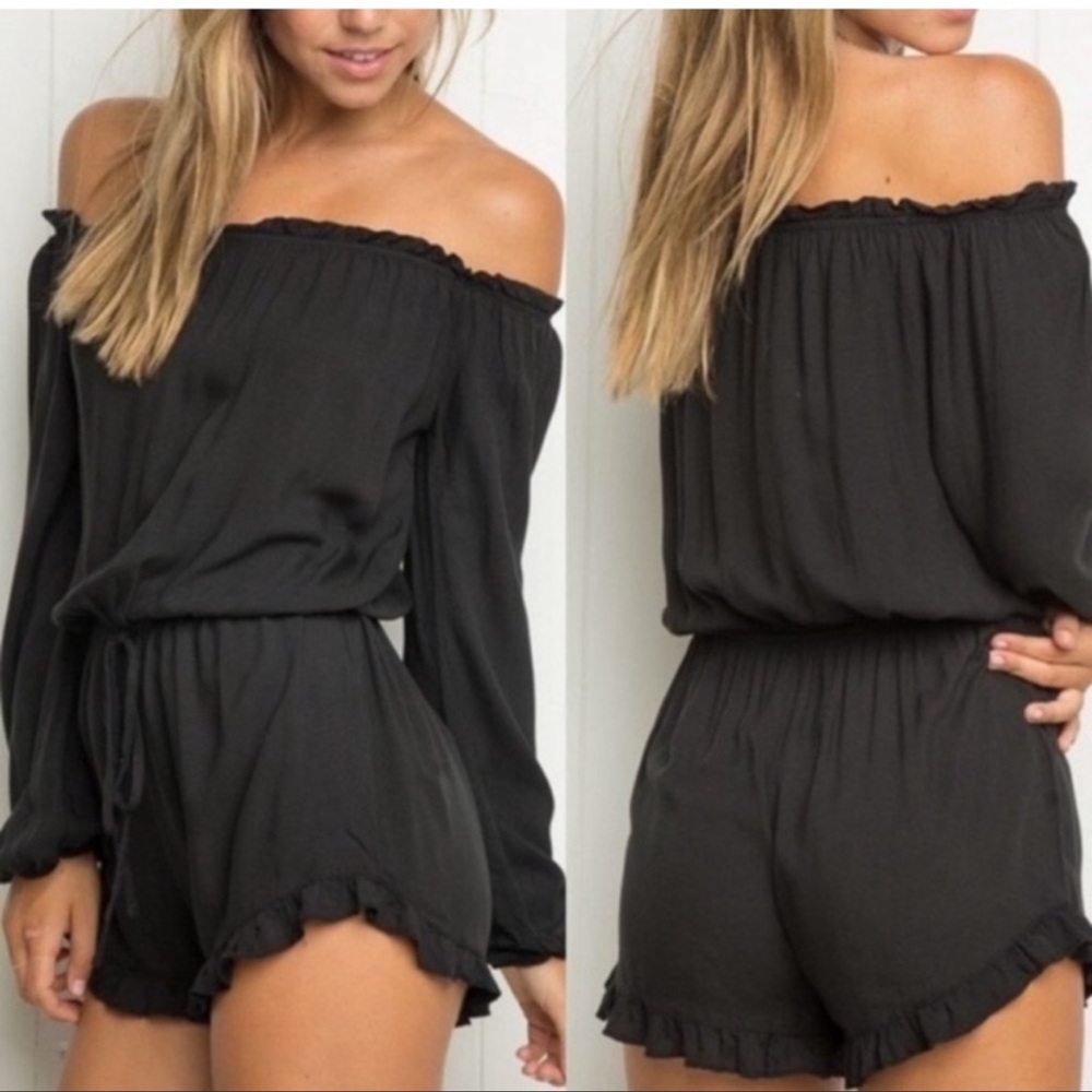 COPY - Brandy Melville Black Romper